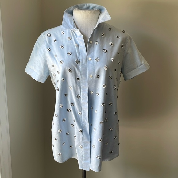 J. Crew Collection beautiful shirt - Picture 1 of 4